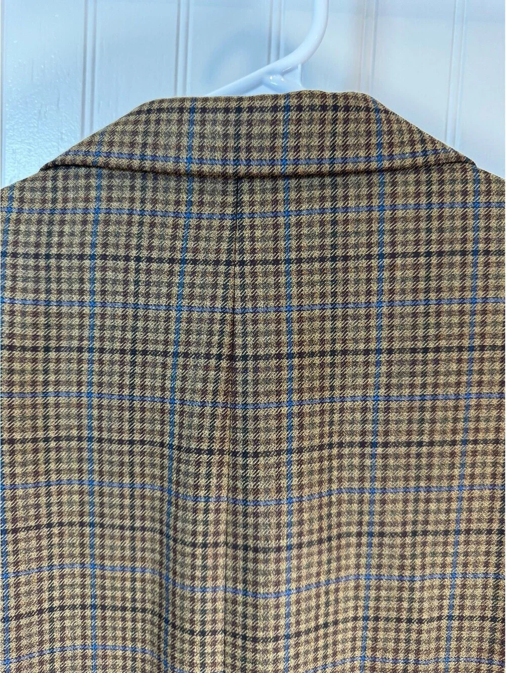 Brooks Brothers Fitzgerald 1818 Men's 39L Checked 100% Wool Sport Coat Blazer